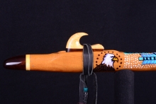 Mulberry Native American Flute, Minor, Mid F#-4, #G22C (17)